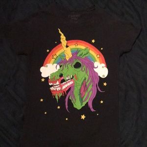 Zombie Unicorn T Shirt